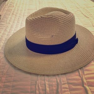 Panama style straw hat